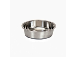 Caneca de Pet de Aço Inox Reforçada com Base Antiderrapante em Borracha Preta, Diâmetro 26cm, Individual ZSANFS
