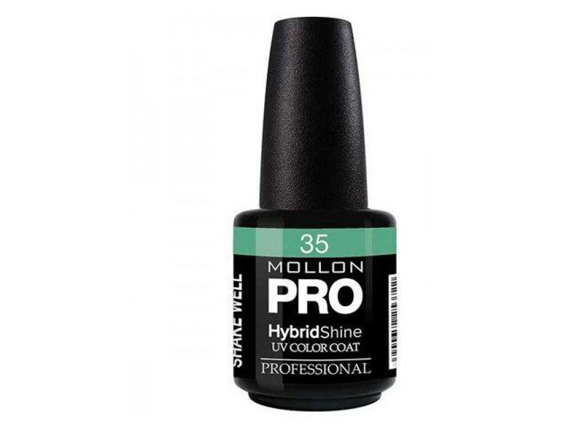 Mollon Pro Esmalte Hybrid Shine Uv Color Coat Nro 035 Bergenica 12