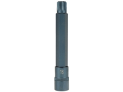 Chave de Fenda Elétrica 12 Pontas Soquete Bit Ferramenta 1/2 150mm M16 Aço S2 Conjunto