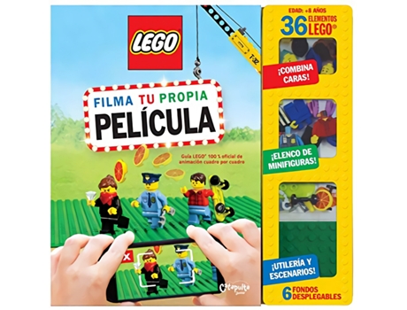 Livro Lego - Filma Tu Propia Película de Los Editores De Klutz (Espanhol)