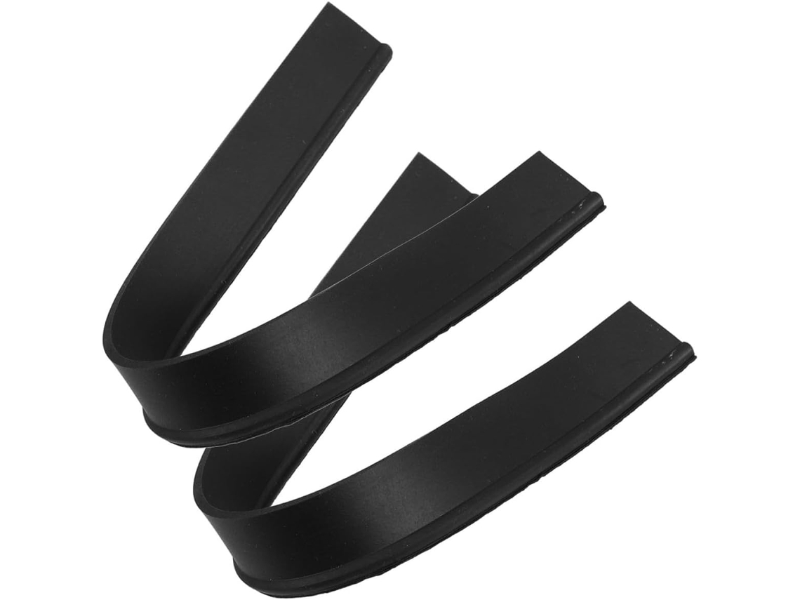 Tiras de Borracha Pretas de Substituição para Rodo de Janela (2 Unidades)