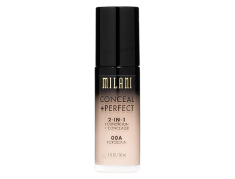 Milani Conceal+Perfect Liquid Foundation - 00A Porcelain