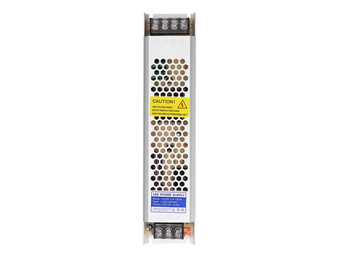 Fonte de Alimentação Regulada 150w para Fitas de Luz 12v Wcb