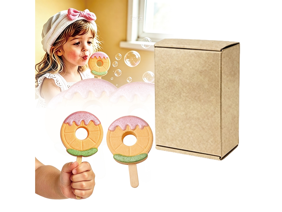 Laxioscreed Bomba de Banho Lollipop Laranja para Cuidado Suave e Prazer Fragrância LAXISCREED