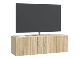 Gabinete de TV de Parede MAISON EXCLUSIVE Carvalho Sonoma 98x31x30 cm