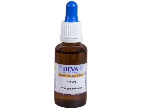 Suplemento Alimentar DEVA Elixir Floral Hissopo Bio (30 ml de elixir floral)