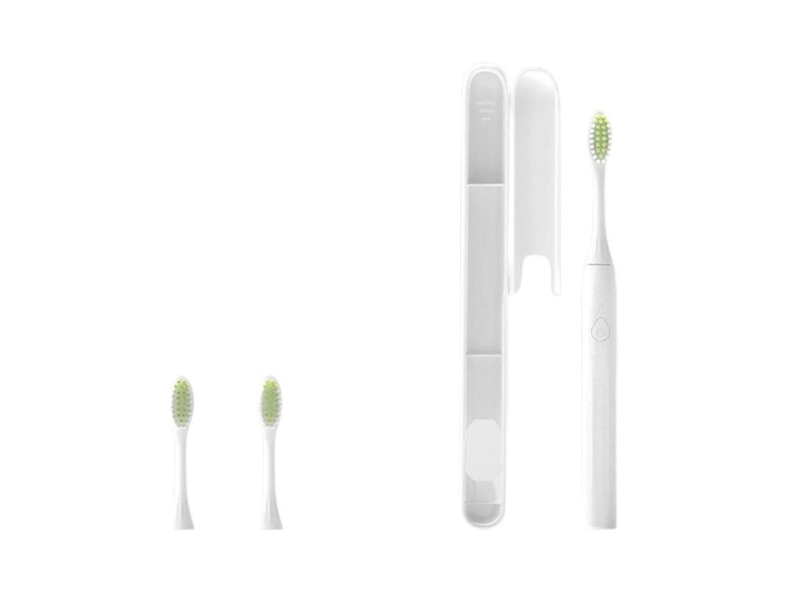 Escova De Dentes Elétrica Gnobogi, Silenciosa, Portátil, Com Temporizador Inteligente, À Prova D'água Ipx7, Com Função Vibratória - Compatível Co