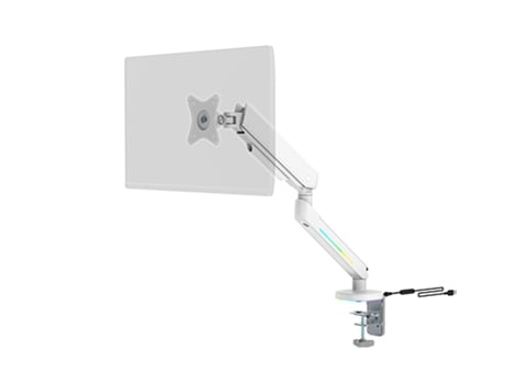 Suporte de Mesa com Rgb para Monitor DELTACO GAMING Gam-134-W Branco