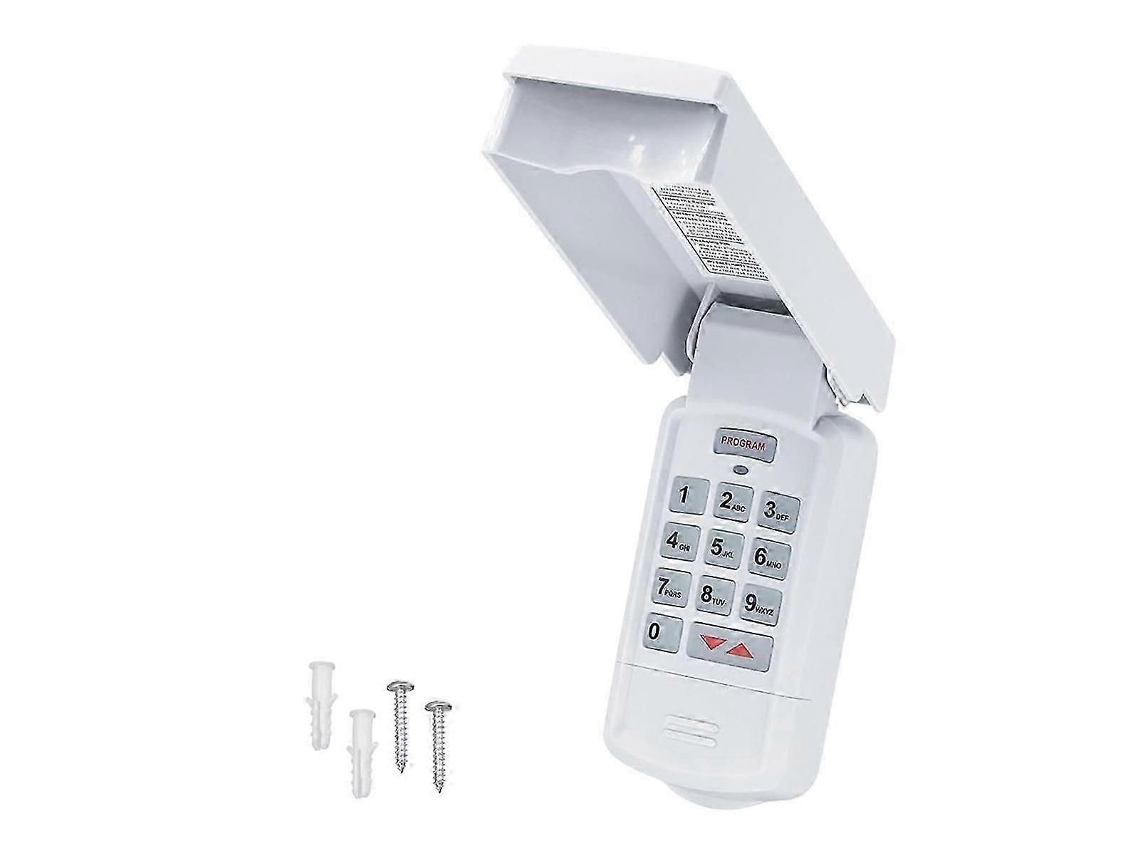 r Teclado Universal Sem Fio para Porta de Garagem, Compatível com para Genie, Overhead Door, Abridores de Porta de Garagem TAISHENGDA