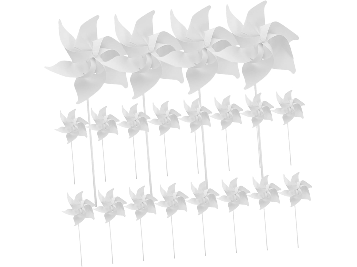 20 Cataventos De Papel Para Decoração...