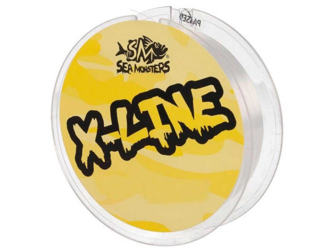 Linha De Pesca SEA MONSTERS Monofilamento x-line