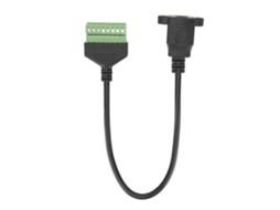 Adaptador de extensão de rede RJ45 fêmea para cabo 8 pinos terminal sem solda 32cm com Samsung