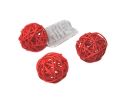 Conjunto De 10 Bolas De Vime Rattan Mesa Festa De Casamento Decoração De Natal Ehstmind