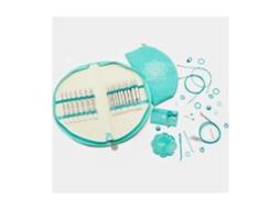 Conjunto de agulhas KNITPRO Mindful Gratitude Exchange, 13 cm, verde.