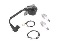 Bobina de ignição Primerox com cabo e vela 0004001300 para Stihl 024 026 028 Ms240 Ms260 Ms290