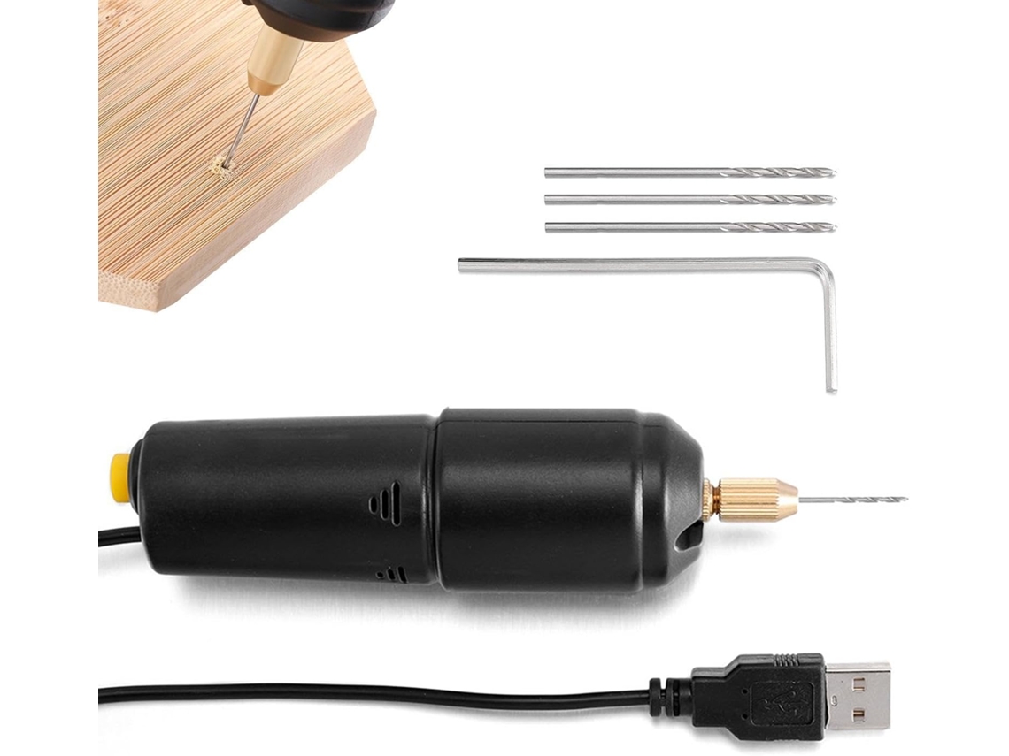 Furadeira Usb Compacta Para Artesanato
