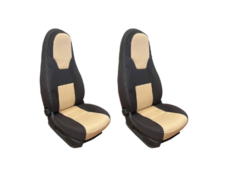 Par de Capas de Assento Premium para Fiat Ducato Montecarlo