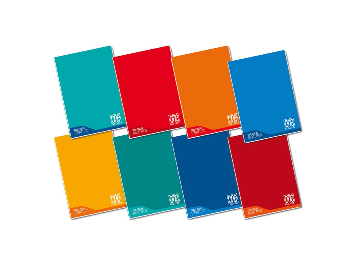 Caderno e bloco Blasetti 7700 A4 19 folhas Multicolorido