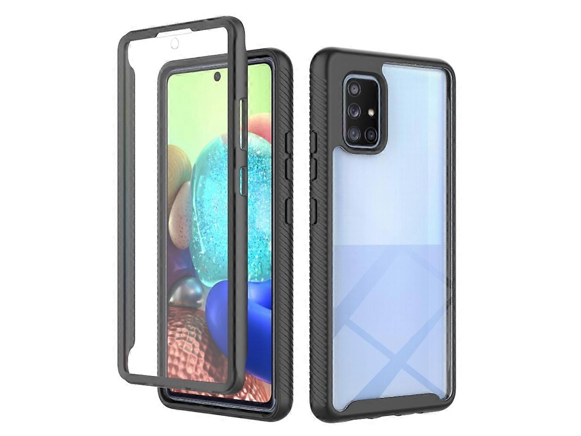 Capa De Pc Tpu Com Película Pet Para Samsung Galaxy A71 5g Starry Sky