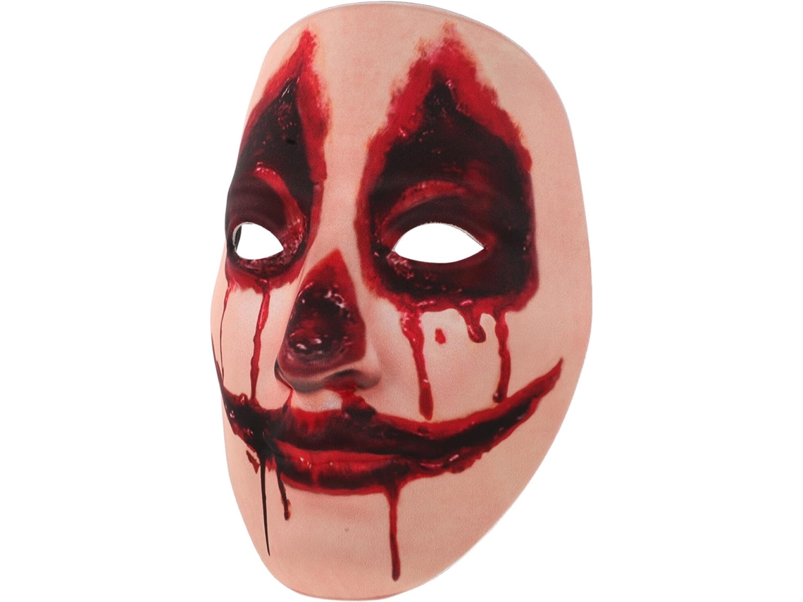 Máscara Sangrenta De Halloween Com Feridas Realistas, Máscara De Terror Leve Em Eva Com Alças.