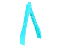 Agarrador de Peixe de Plástico Azul com Fecho Manual
