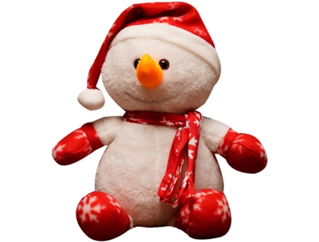 Peluche  Boneco de Neve (Idade Mínima: 3 anos)