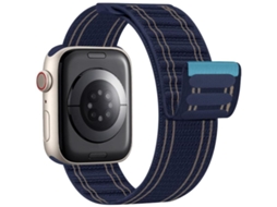 Bracelete Apple Watch Nylon Trançado com Fecho Velcro XIAOMOYU