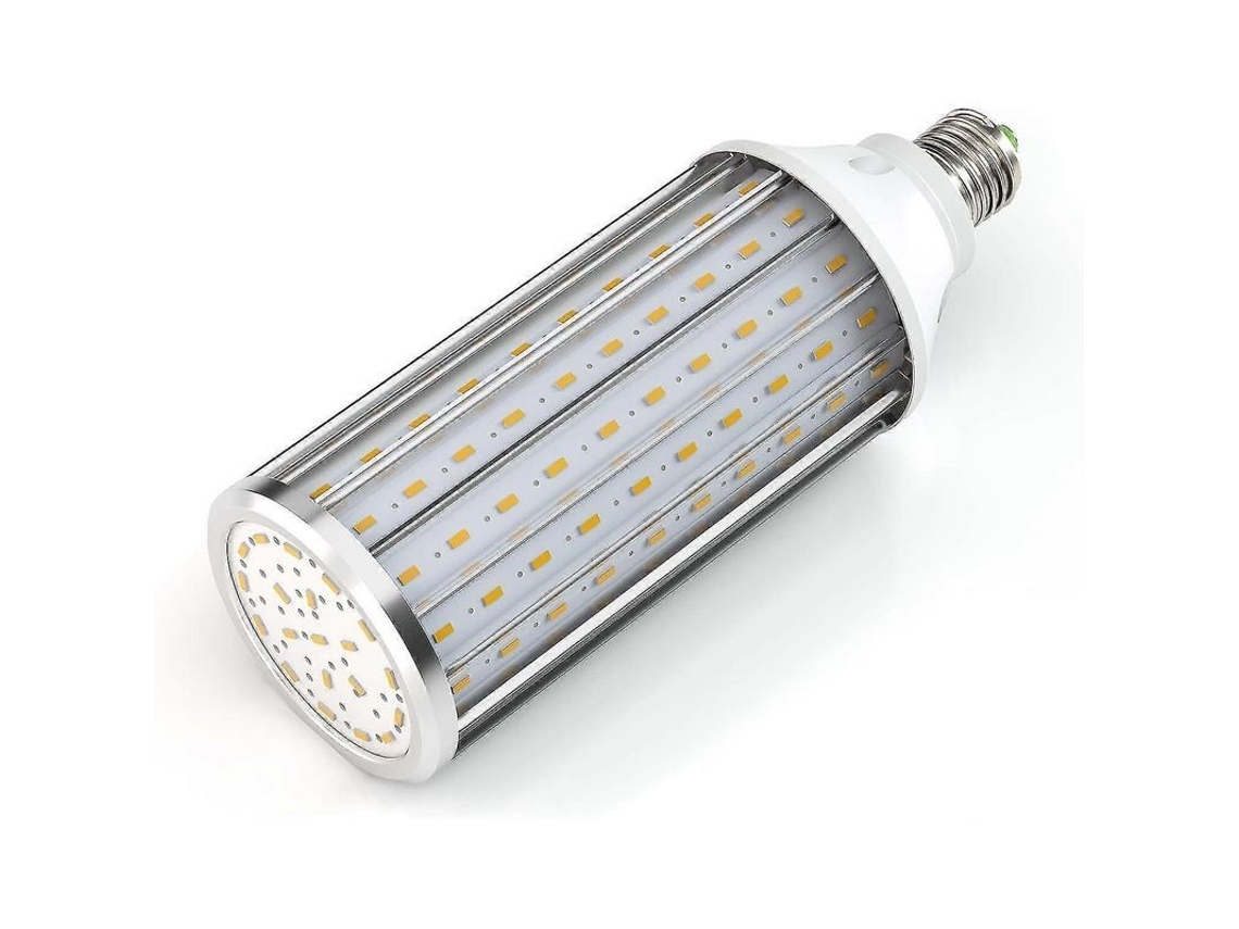 Lâmpada Led E27 60w 5850lm 6000k 160led 5730smd, Lâmpada de Milho, 360° Iluminação para Garagem, Rua, Armazém S/MARCA