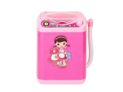 Mali brinquedo de Máquina de Lavar Elétrica Mini Infantil Simulador com Design de Desenho Animado