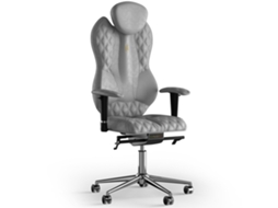 Cadeira de Escritório Ergonómica KULIK Grande Tecido de Costura (Antara - Silver -130x50x50cm)