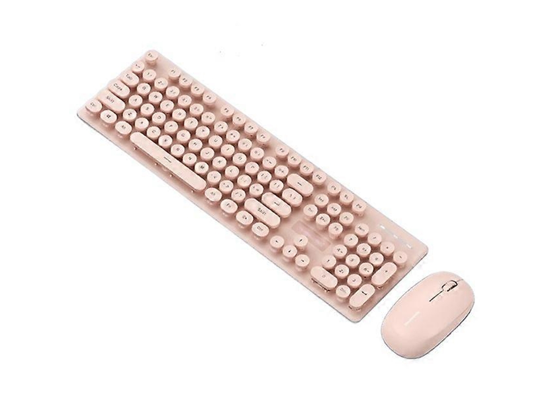 Conjunto De Teclado E Mouse Sem Fio Recarregável Para Laptop Everley891