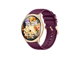 SHAH ARPAN I102 Relógio Inteligente Monitoramento de Saúde Bluetooth Chamada Frequência Cardíaca Oxigênio no Sangue Pressão Arterial Vinho Tinto