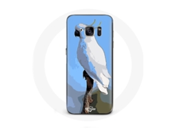 Capa para Samsung Galaxy S6 cacatua Papagaios brancos pássaros