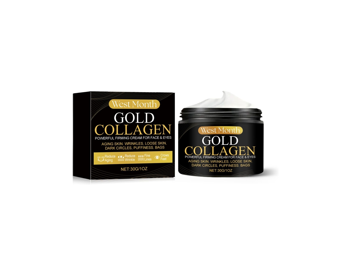Creme de Colágeno Dourado para uma Pele Hidratada e Radiante LAXISCREED