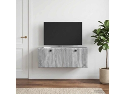 Vidaxl Gabinete De Tv De Parede 78,5 X 31 X 30 Cm Sonoma Cinzento