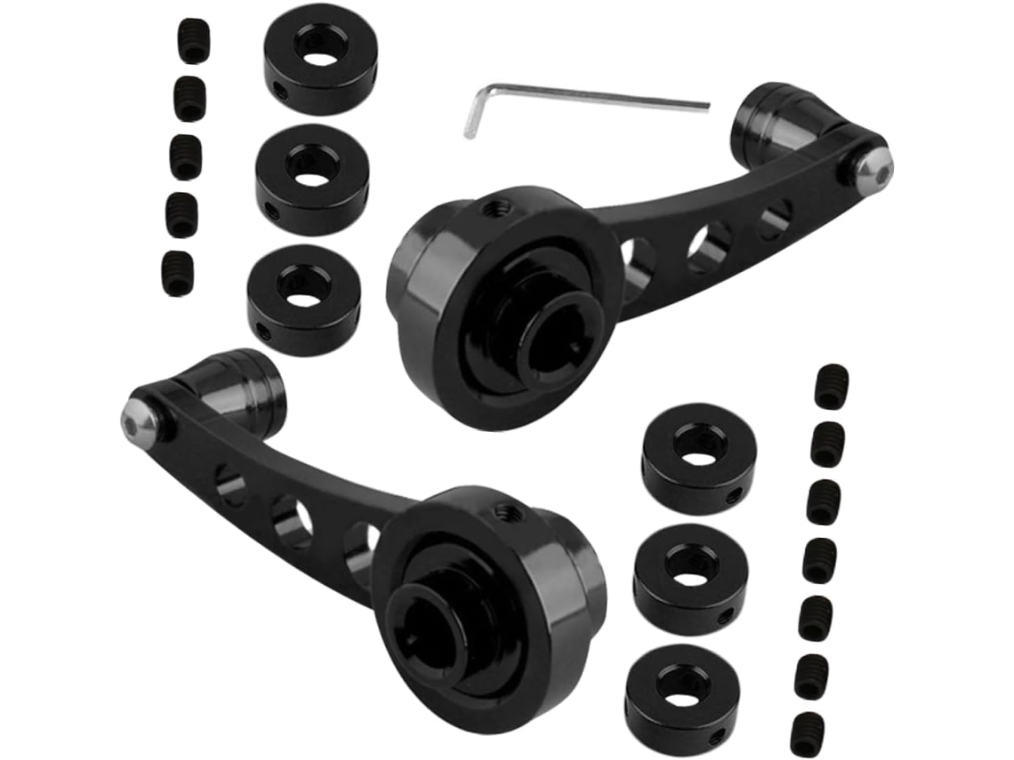 Conjunto De 4 Manivelas Janela Em Liga Leve Para Substituição.