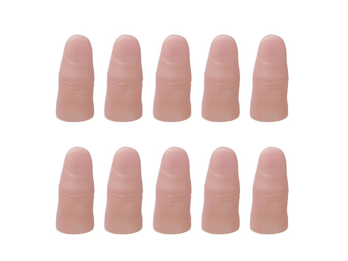 10Pcs Dedos Falsos com Unha ALLINLESS