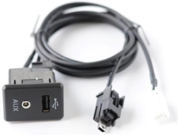 Porta De Carregamento Aux Para Carro Compatível Com Nissan Rogue Sport 2017-2019, Nv 2014-2019e Kicks 2018-2019, Cabo De
