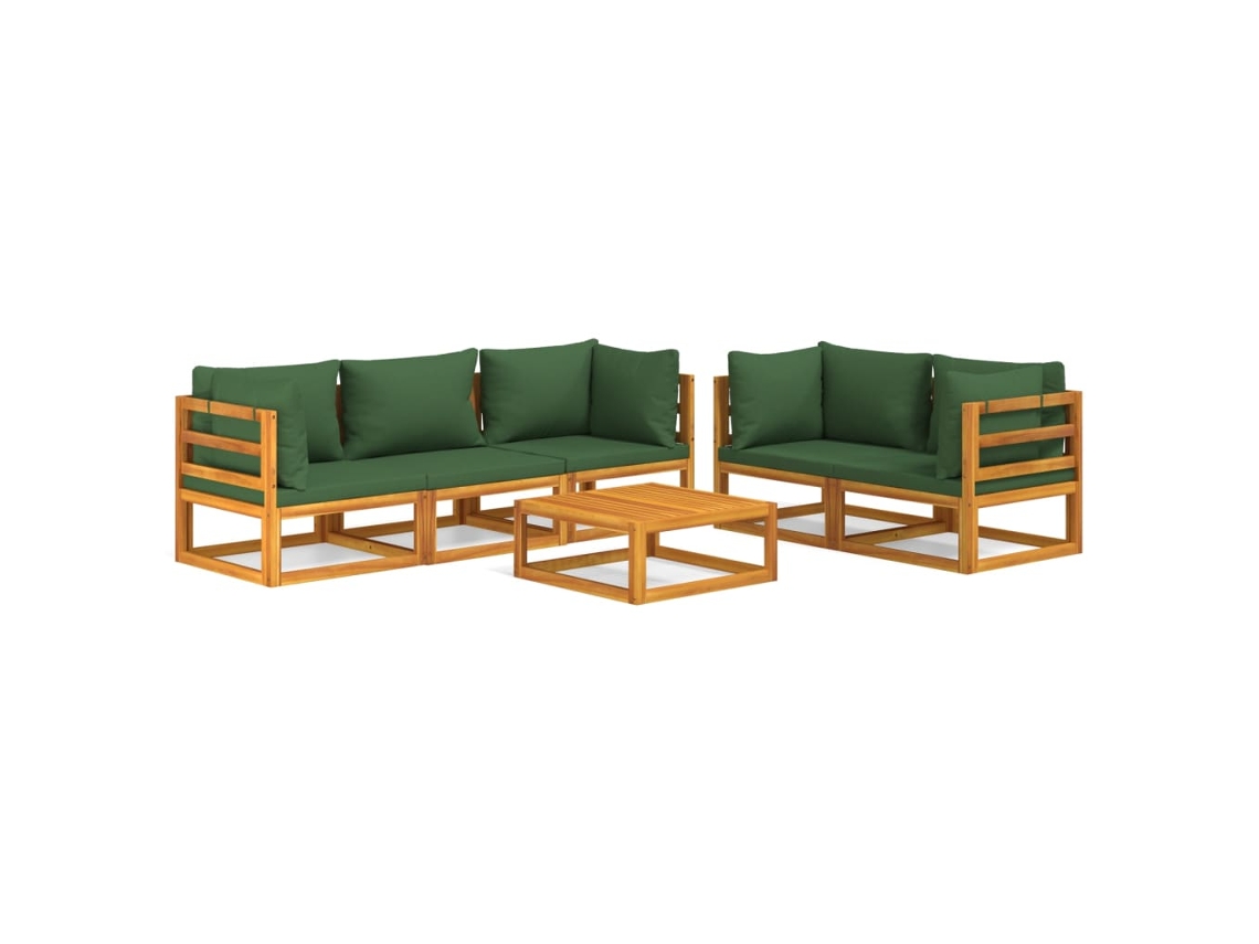 Garden Lounge Set, Garden Lounge Sets Vidaxl Marrom Madeira De Acácia (n/a)
