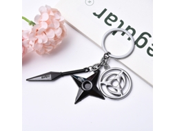 Chaveiro Ninja Com Pingente Em Forma De Dardo Shuriken (shuriken) Chrui