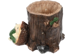 Porta canetas de Ouriço em Resina Stobaza, Pote Decorativo para Mesa, Suporte Multifuncional Estável, Acessóri