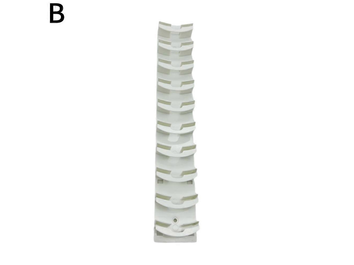 Lurelia Gancho Organizador, 10 Unid., Para Parede, Em Plástico, Para Casa, 35,5 X 6 X 3,8 Cm