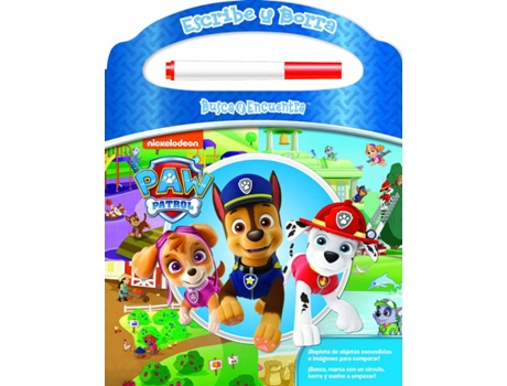 Livro Pintar Y Borrar Patrulla Canina Welf de Patrulla Canina (Espanhol)