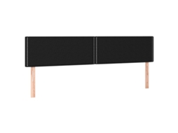 Headboard, Headboards Vidaxl Preto Tecido (200 Cm)