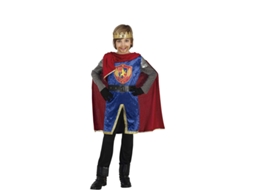 Fato de Menino GUIRCA Rei Medieval Elegante Com Capa  (7-9 anos)