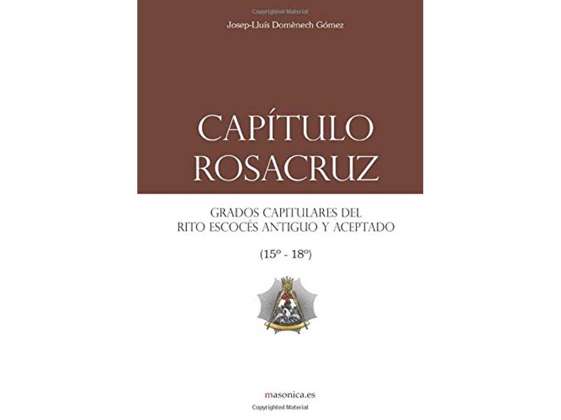 Livro Capítulo Rosacruz de Josep-Lluís Domènech (Espanhol)