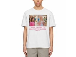 Rockinstone Mean Girls Stop Trying To Make Fetch Happen White T-shirt Size:l