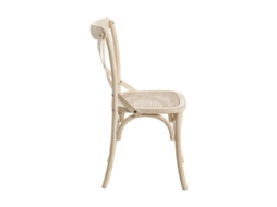 Cadeira de Sala de Jantar 45 X 42 X 87 Cm Madeira Branco Rotim