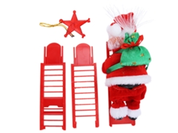 Boneca De Natal Laxiscreed Com Pai Natal, Escada E Decorações, Ideal Para Casa E Presentes Infantis