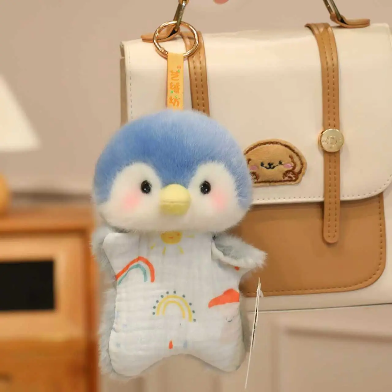 Chaveiro de Pelúcia Fofo de 15 Cm, Decoração para Bolsa MDUG (estilo 7)